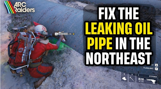 leaking oil pipe arc raiders